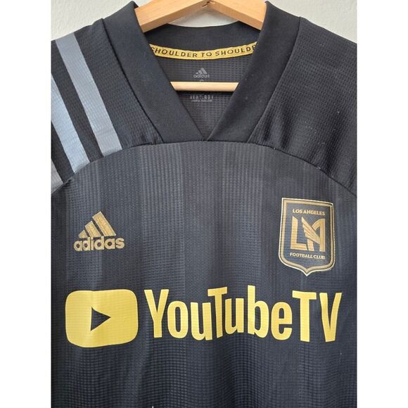 LAFC 2020 Adidas Player Issue Rossi #9 MLS 25th Anniversary Long Sleeve Jersey S - Picture 5 of 11